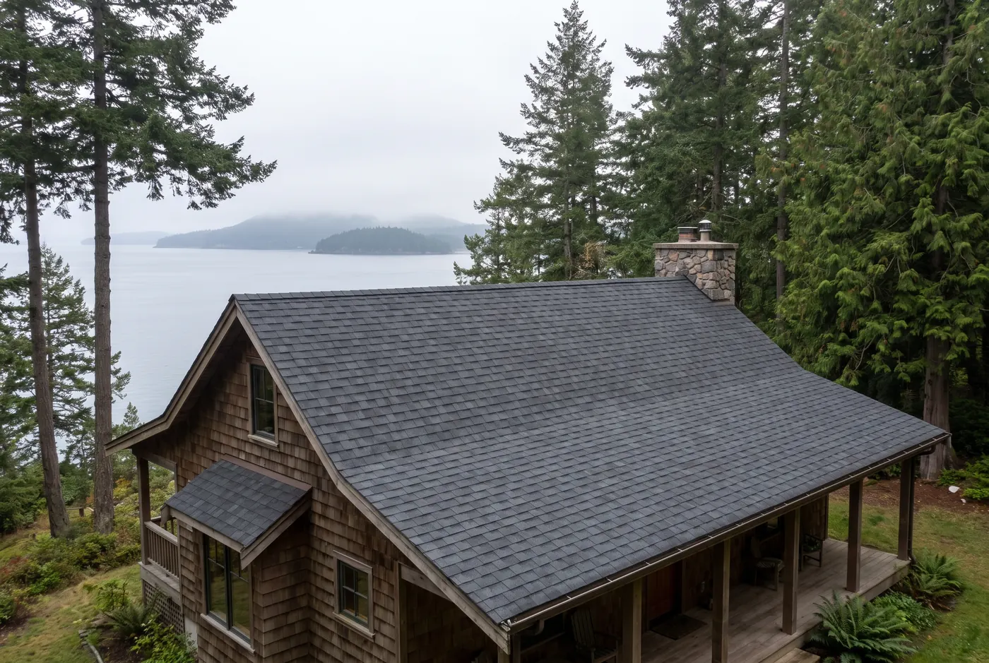 Asphalt Shingle Roofing in the San Juan Islands, Washington