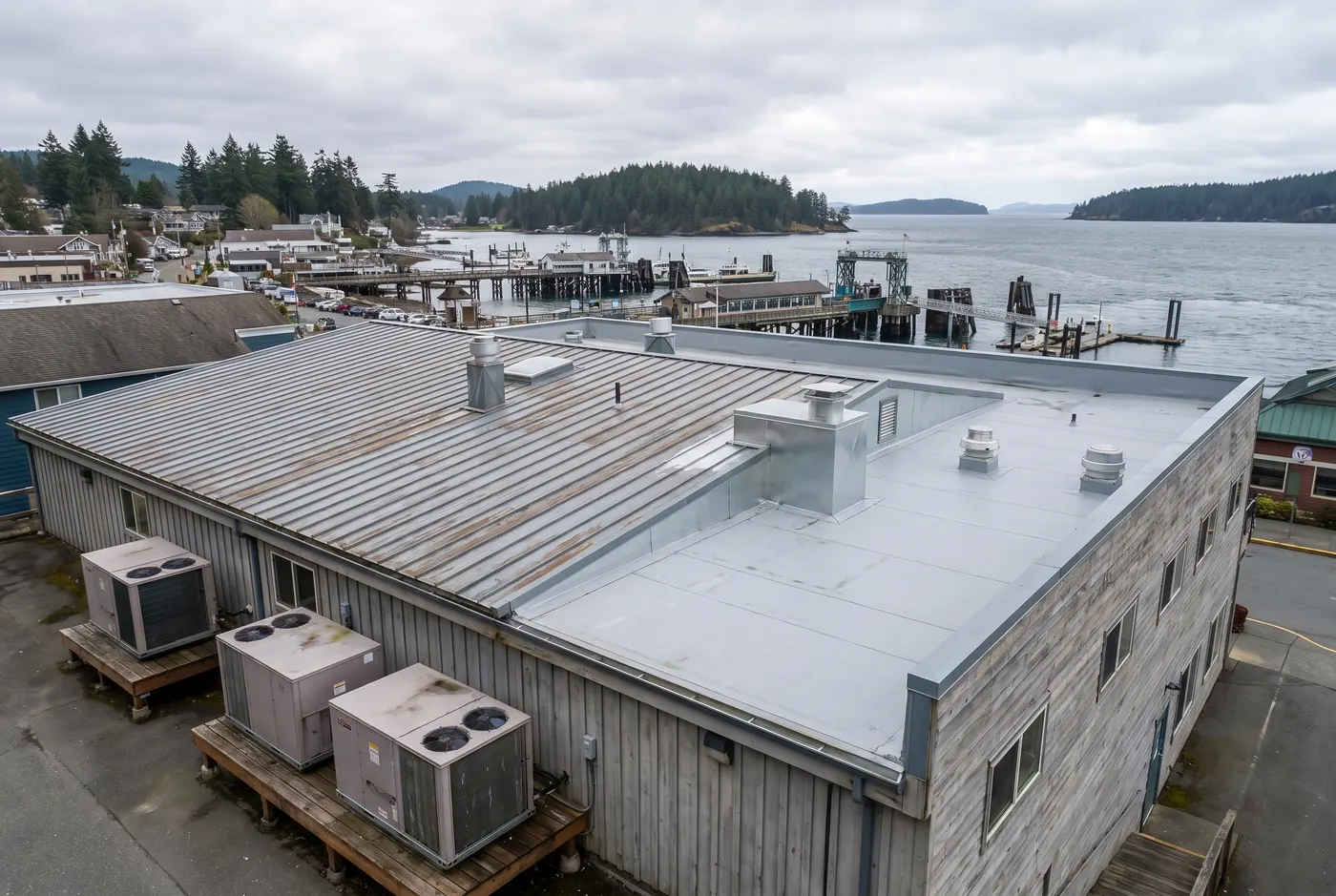Commercial Roofing in the San Juan Islands