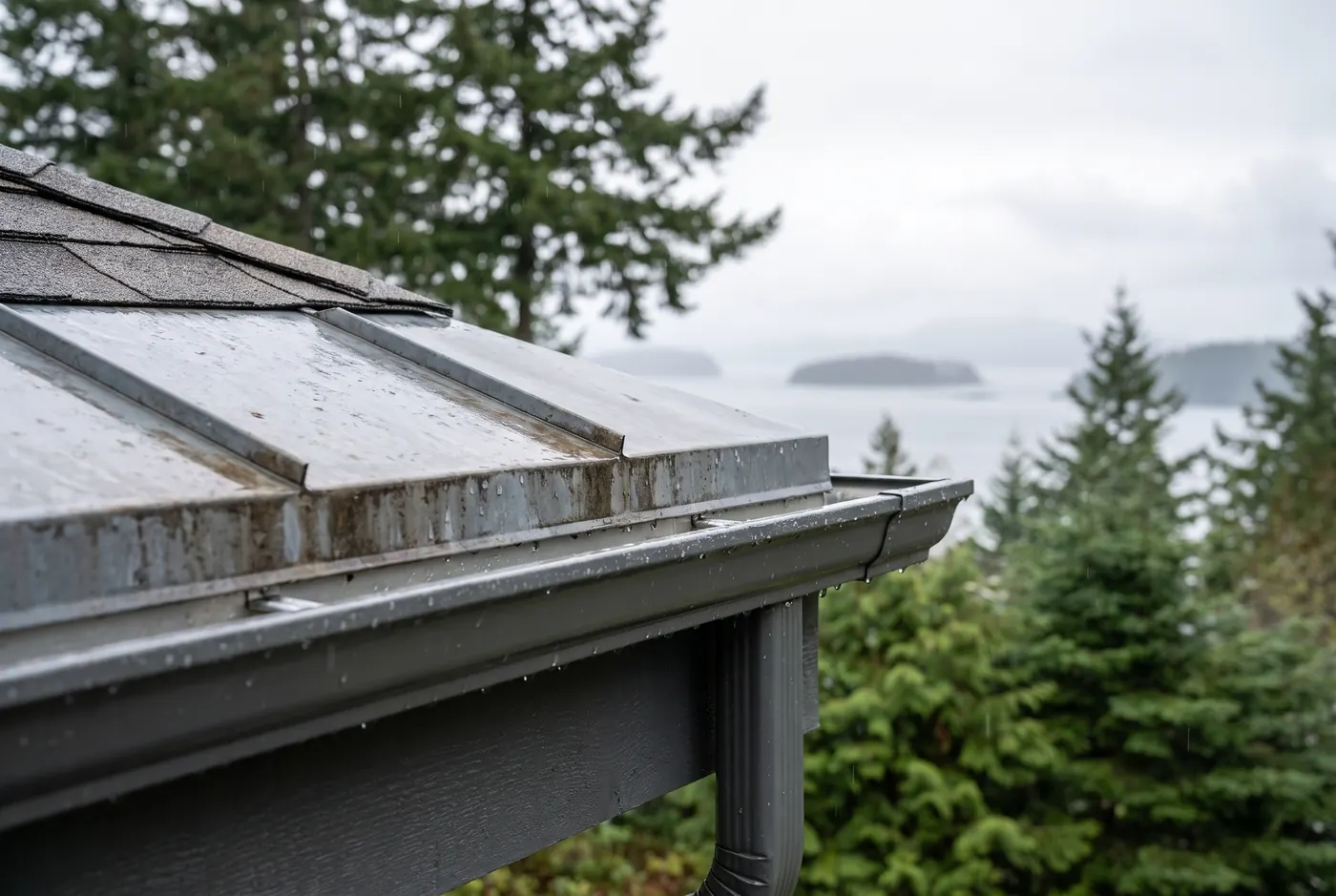 Gutters & Flashing in the San Juan Islands, Washington